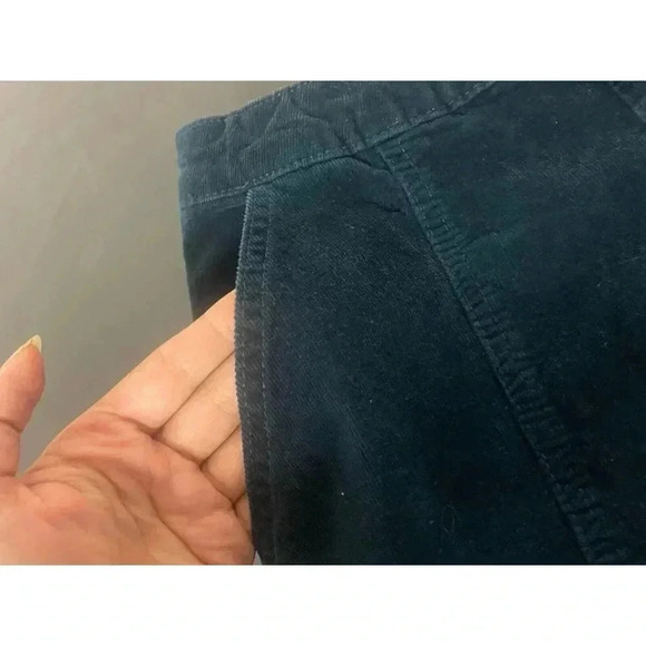 Altar'd State Woman's Blue Corduroy Mini Button Front‎ Skirt Medium - Picture 3 of 7